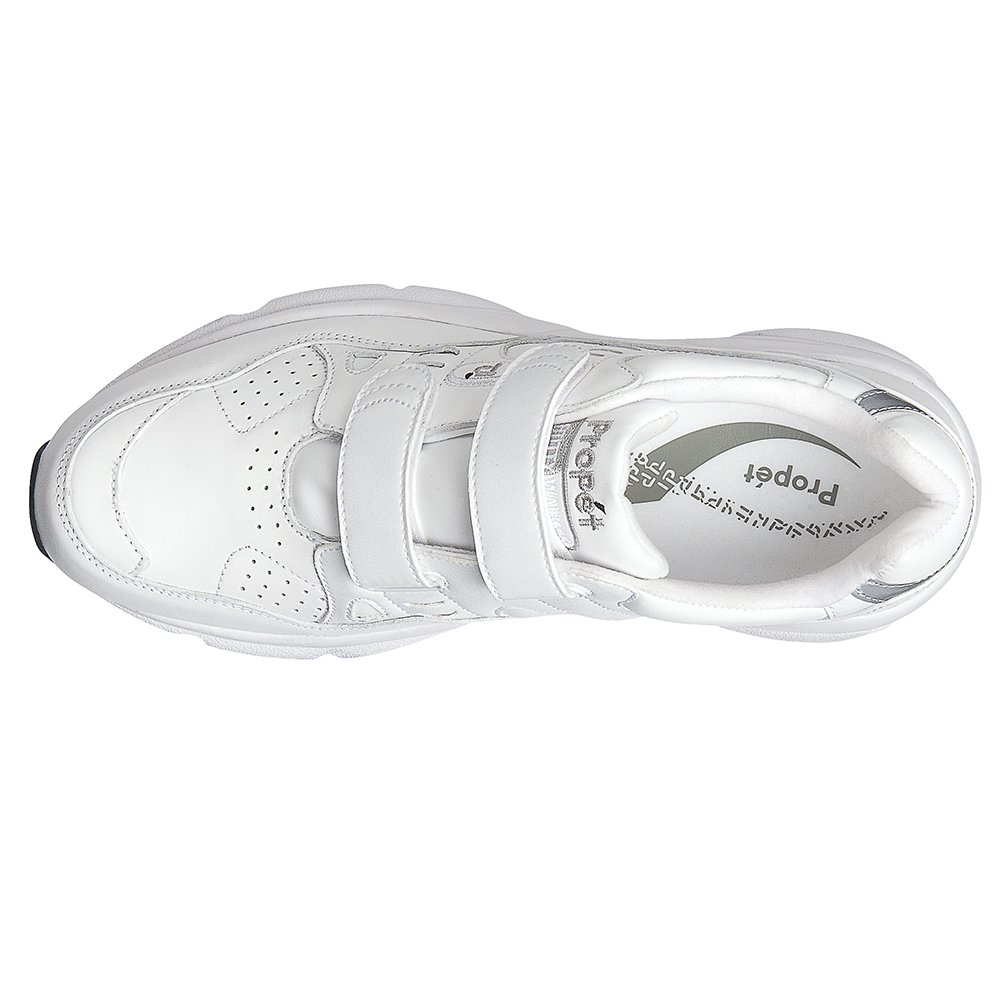 Propet Men's Stability Walker Strap Sneakers - Comfortable Walking Shoes for Men with Arch Support & Non-Slip Sole - Ideal for Walking, Hiking & Daily Wear