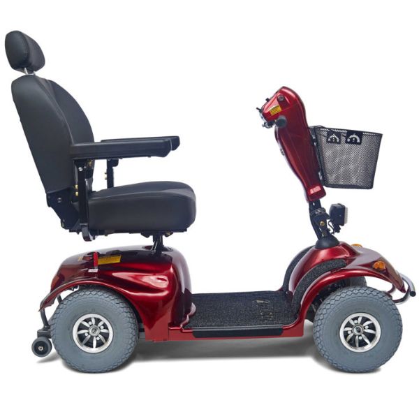 Golden Technologies Avenger 500lb Capacity Heavy Duty 4-Wheel Mobility Scooter GA541 - Ideal for Indoor & Outdoor Use, Shopping Malls, Parks, and Long-Distance Travel