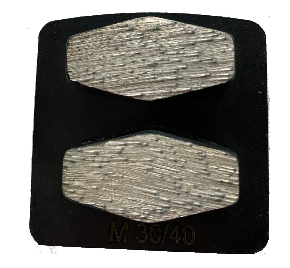 (6-Pack) Premium Diamond Grinding Discs for Concrete Floors - 30/40 Grit Standard Bond Grinder Pads Compatible with Husqvarna PG Floor Grinders - Perfect for Surface Preparation, Polishing & Renovation Projects