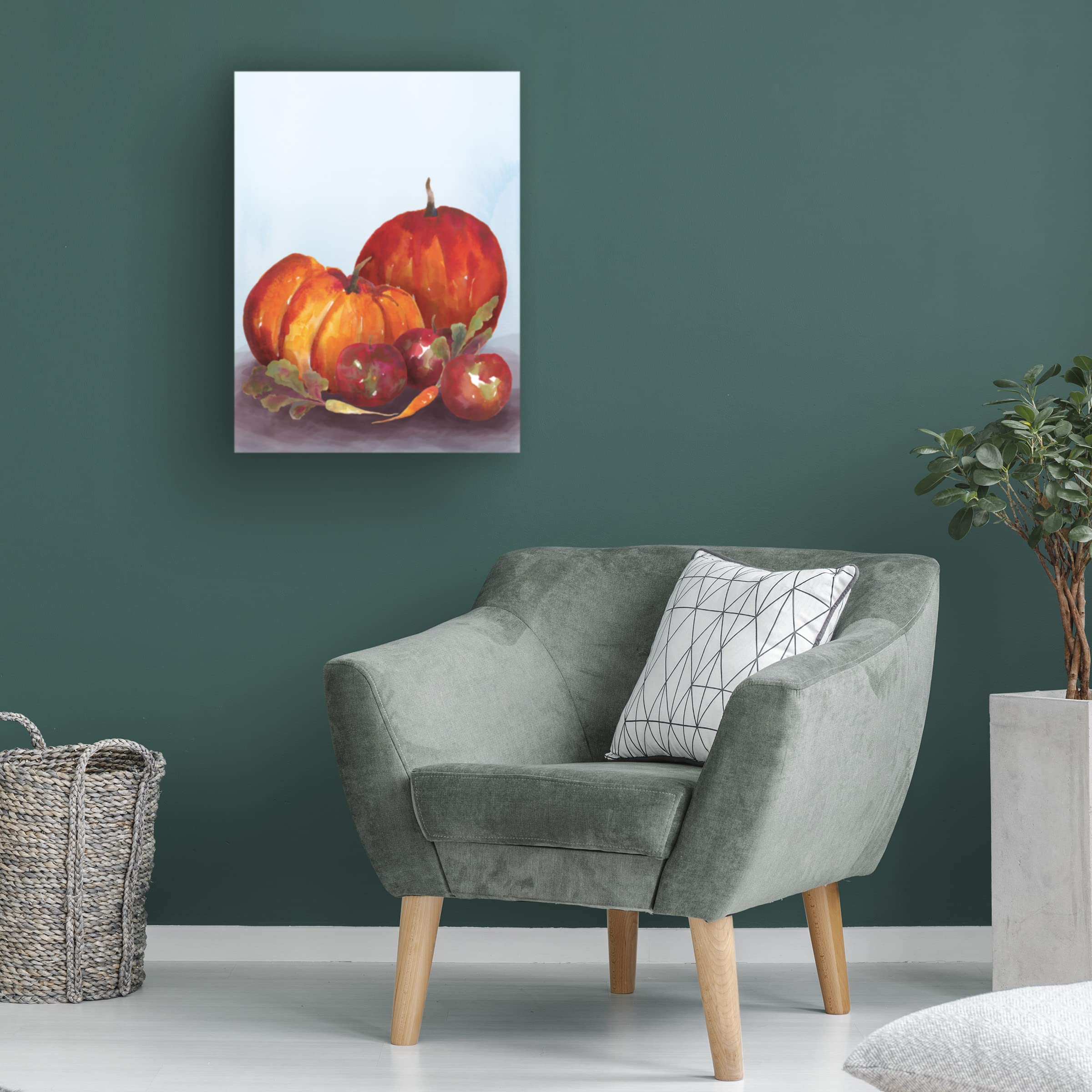 Trademark Fine Art 'Happy Holidogs II' Canvas Wall Art by Veronique Charron - Perfect for Christmas Home Decor, Living Room & Office