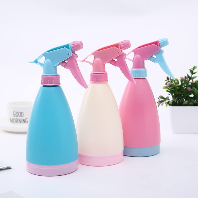 7Seas Continuous Fine Mist Hair Spray Bottle - Empty Water Mister for Curly Hair & Salon Use | Refillable Garden Spray Bottle for Plants (1Pcs, Multicolor) | Perfect for Hair Styling, Plant Care & Travel Essentials