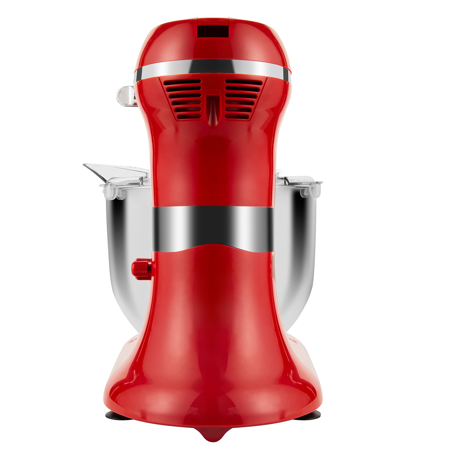 AIFEEL 7.5QT+5.5QT Stand Mixer - Professional Tilt-Head Electric Kitchen Mixer with Stainless Steel Bowls, Dough Hook, Egg Whisk & Splash Guard (Red) - Perfect for Baking Cakes, Cookies, Bread & More