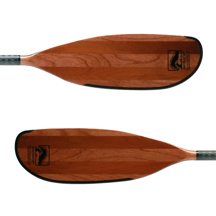 Premium Bending Branches Navigator Wood 2-Piece Kayak Paddle - Lightweight & Durable for Touring, Fishing & Recreational Kayaking