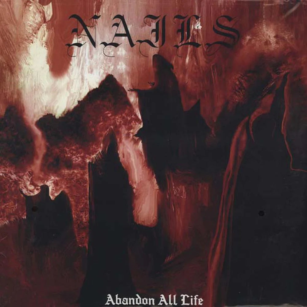 Abandon All Life Vinyl LP by Nails - Punk & Hardcore Music Album for Collectors & Music Lovers - Perfect for Home Listening & Vinyl Collections