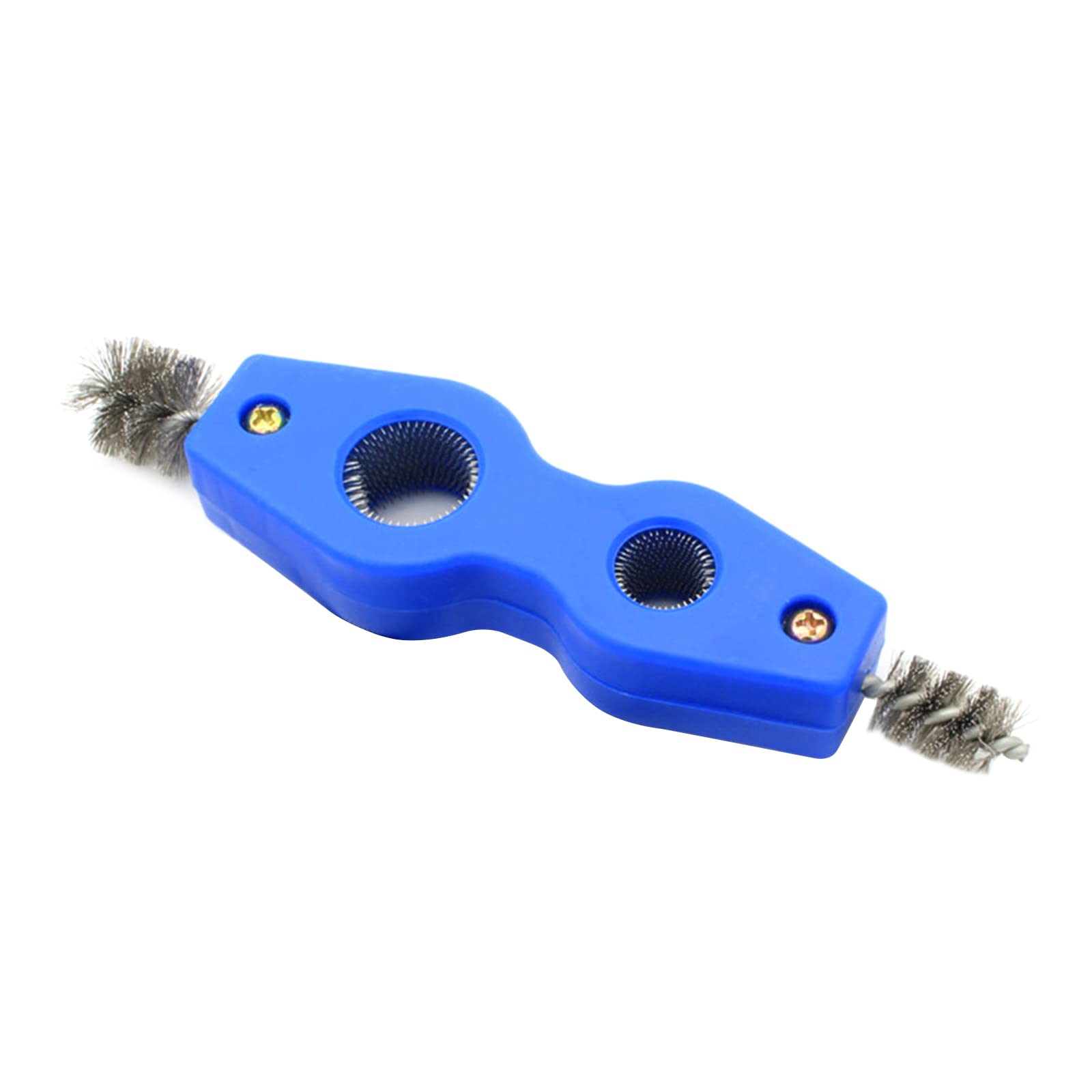 4-in-1 Tube & Fitting Brush - Professional Plumbing Tool for Pipe Deburring, Inside/Outside Cleaning - Heavy Duty Wire Brush for Copper Pipes, HVAC & Plumbing Repairs - Perfect for DIY Home Improvement and Professional Use