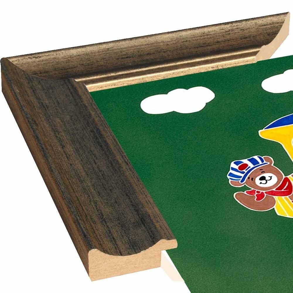 BearRy Happy Conductors SHERAS68808 Print 21x28.25 by Shelly Rasche - Vibrant Wall Art for Kids Room, Nursery Decor & Playroom Decoration