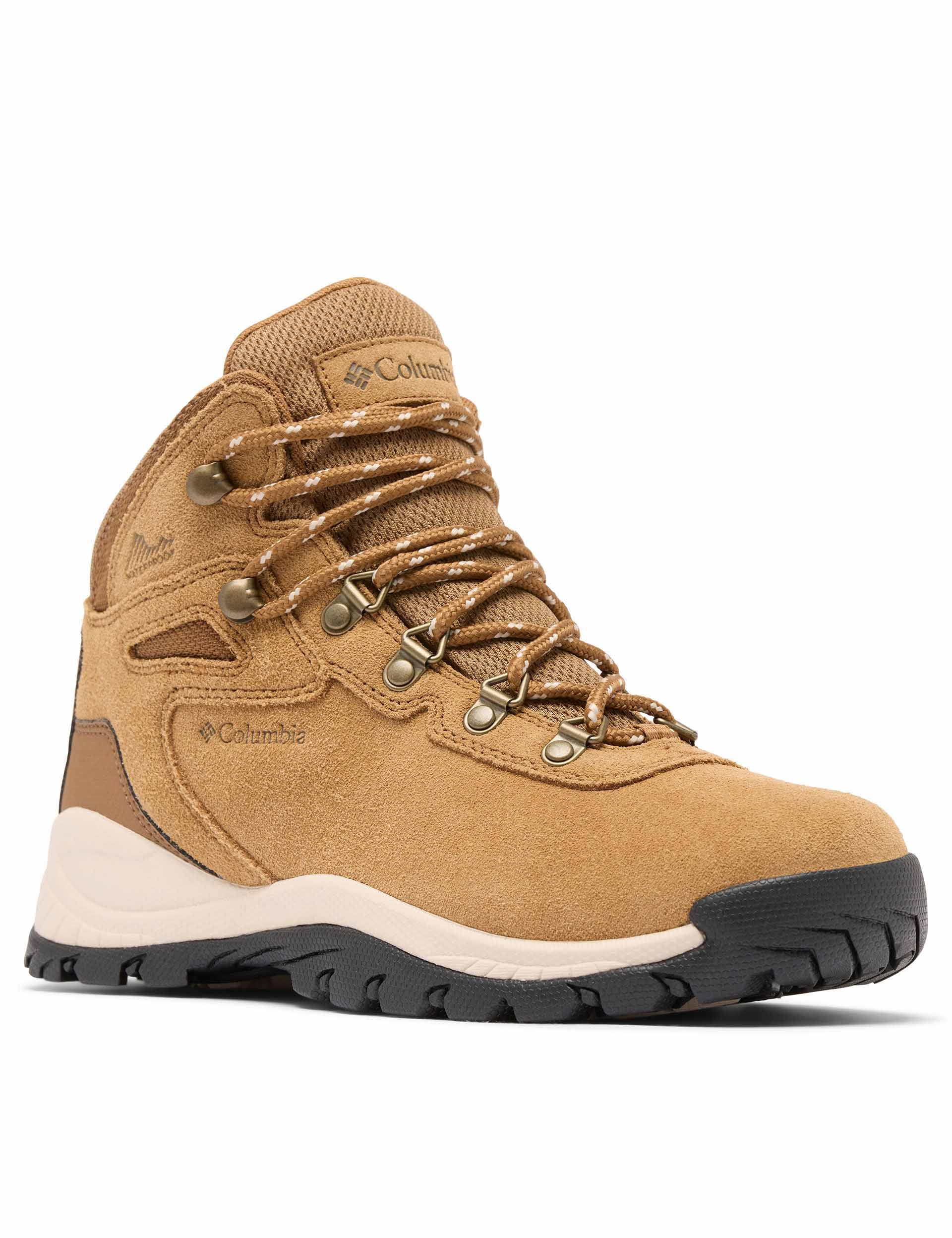 Newton Ridge Plus Waterproof Amped Hiking Boots for Men & Women - Lightweight, Durable & Comfortable Outdoor Shoes - Perfect for Hiking, Trekking & Camping Adventures (Elk/Dark Stone)