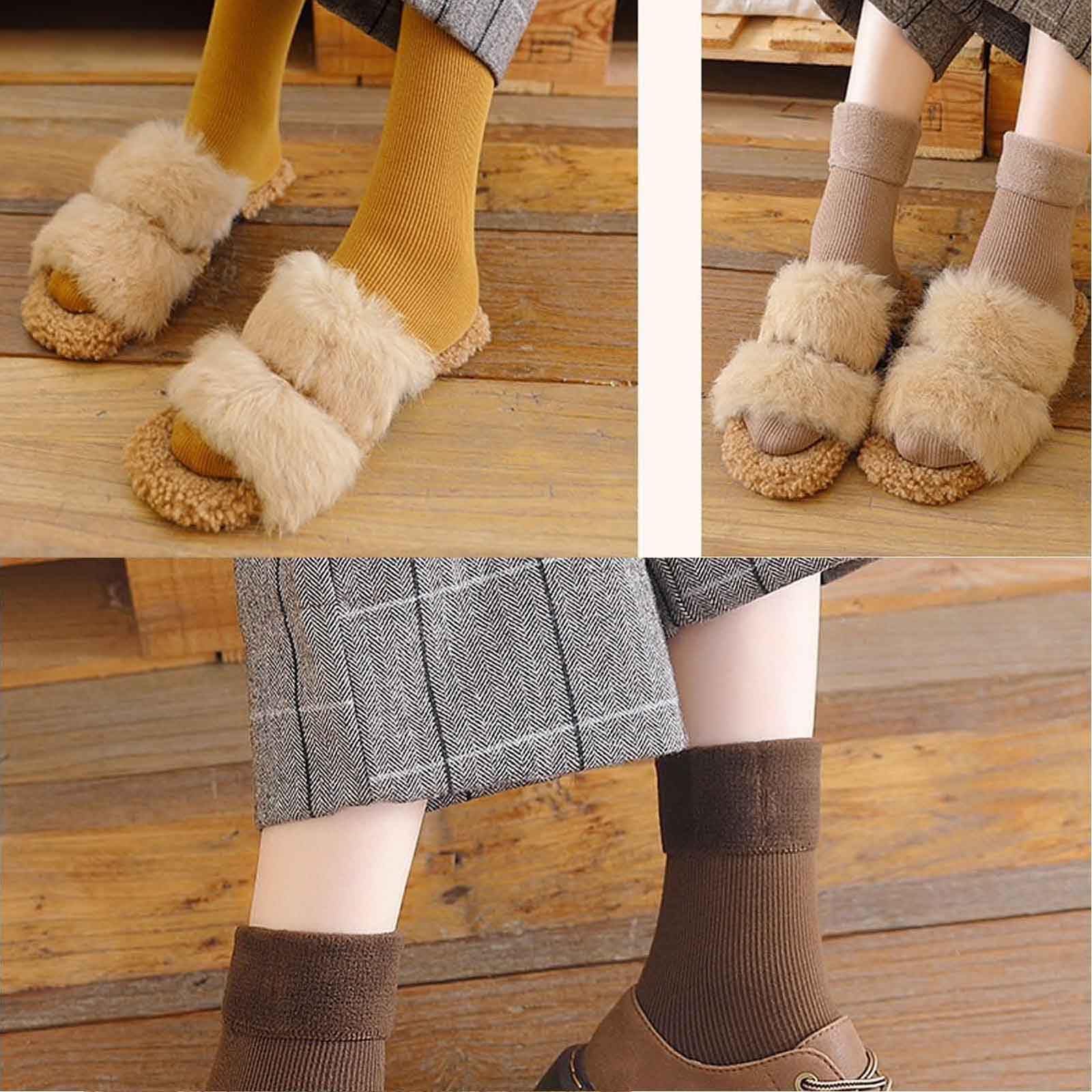 Janemore Fleececozy - Ultra Soft Velvet Slim Thermal Socks for Women | Warm Winter Socks | Cozy Home & Outdoor Wear | Perfect for Cold Weather, Snow Boots & Lounging