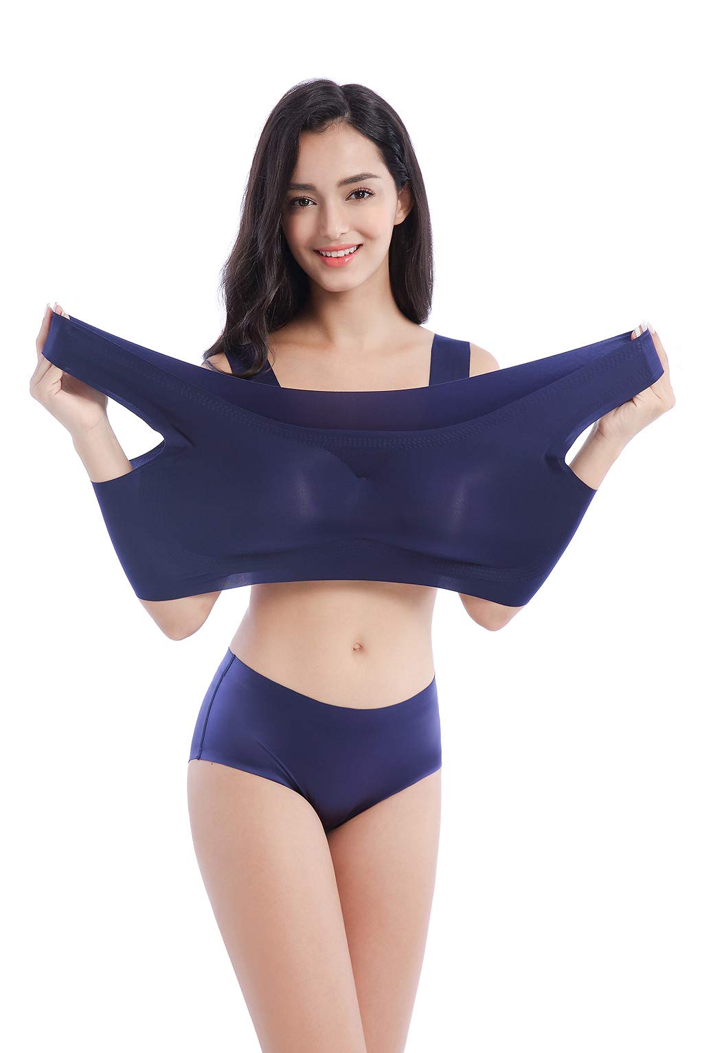 FEOYA Women's Seamless Sports Bras - Soft Wireless Comfort for Yoga, Running & Sleep | Breathable Support for Daily Wear & Active Lifestyles