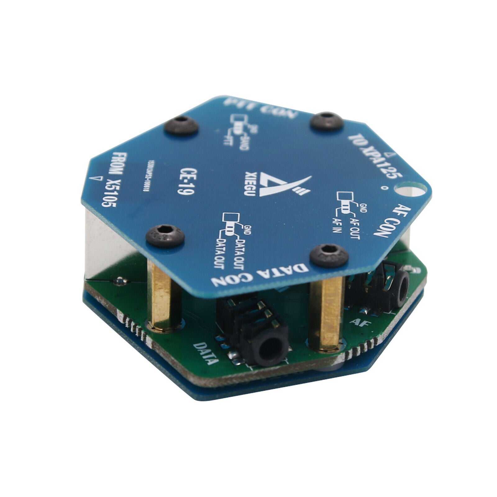 Xiegu CE-19 Data Interface Expansion Card for Ham Radio - Enhance Connectivity for Xiegu X5105, X6100, G90 Radios - Perfect for Field Operations & Portable Use