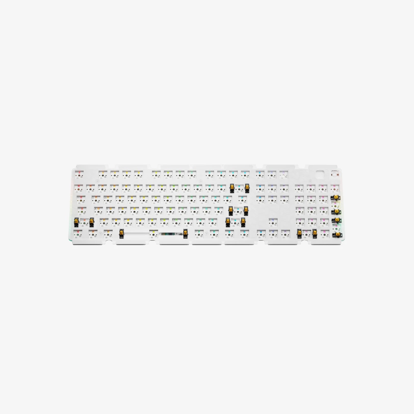 GMMK 3 Mechanical Keyboard Switch Plates - Compatible with GMMK 3 60% 65% 75% Layouts - Aluminum Steel PC Material - Perfect for Gaming Typing & Custom Keyboard Builds