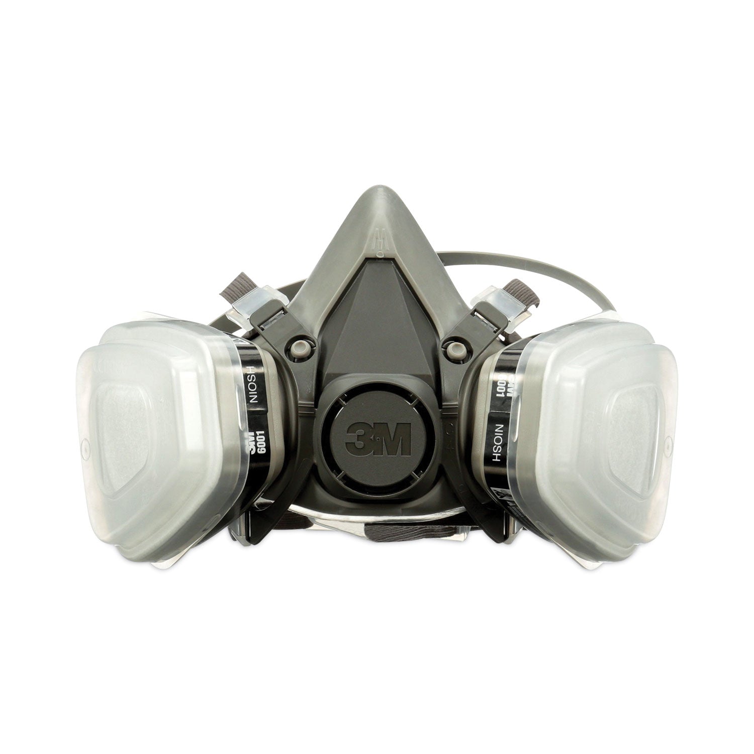 3M™ Half Facepiece Respirator for Paint Spray & Pesticide Protection - Medium Size | Ideal for Painting, Woodworking, and Agricultural Safety