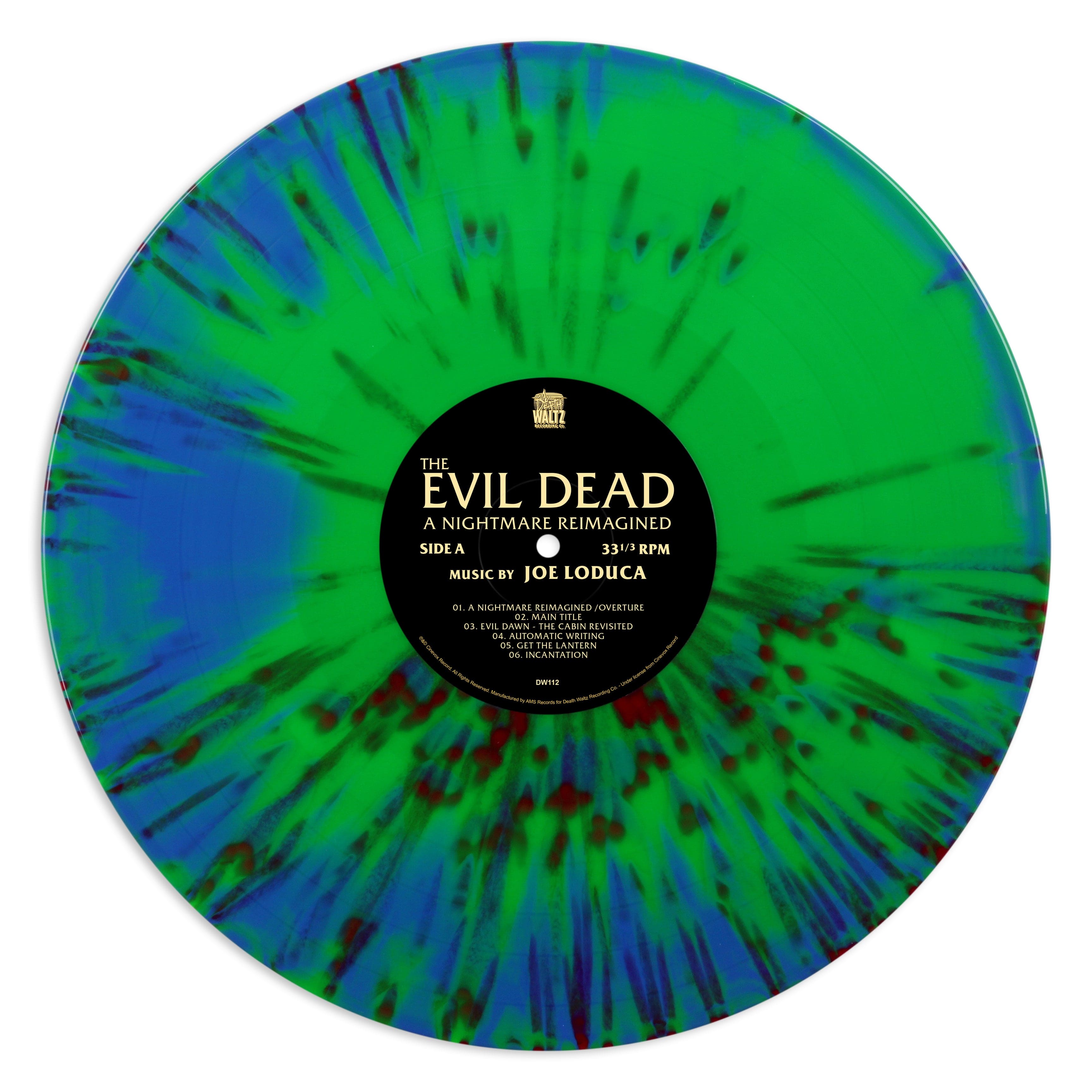 Evil Dead: A Nightmare Reimagined 2XLP Limited Edition Vinyl Soundtrack - Horror Movie Collector's Item for Home Theater & Halloween Parties