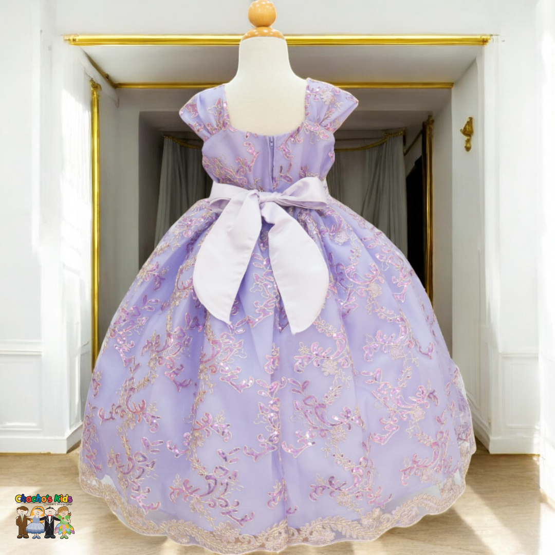 Elegant Flower Girl Dress for Weddings & Special Occasions - Size 216 C, Perfect for Parties, Pageants & First Communion