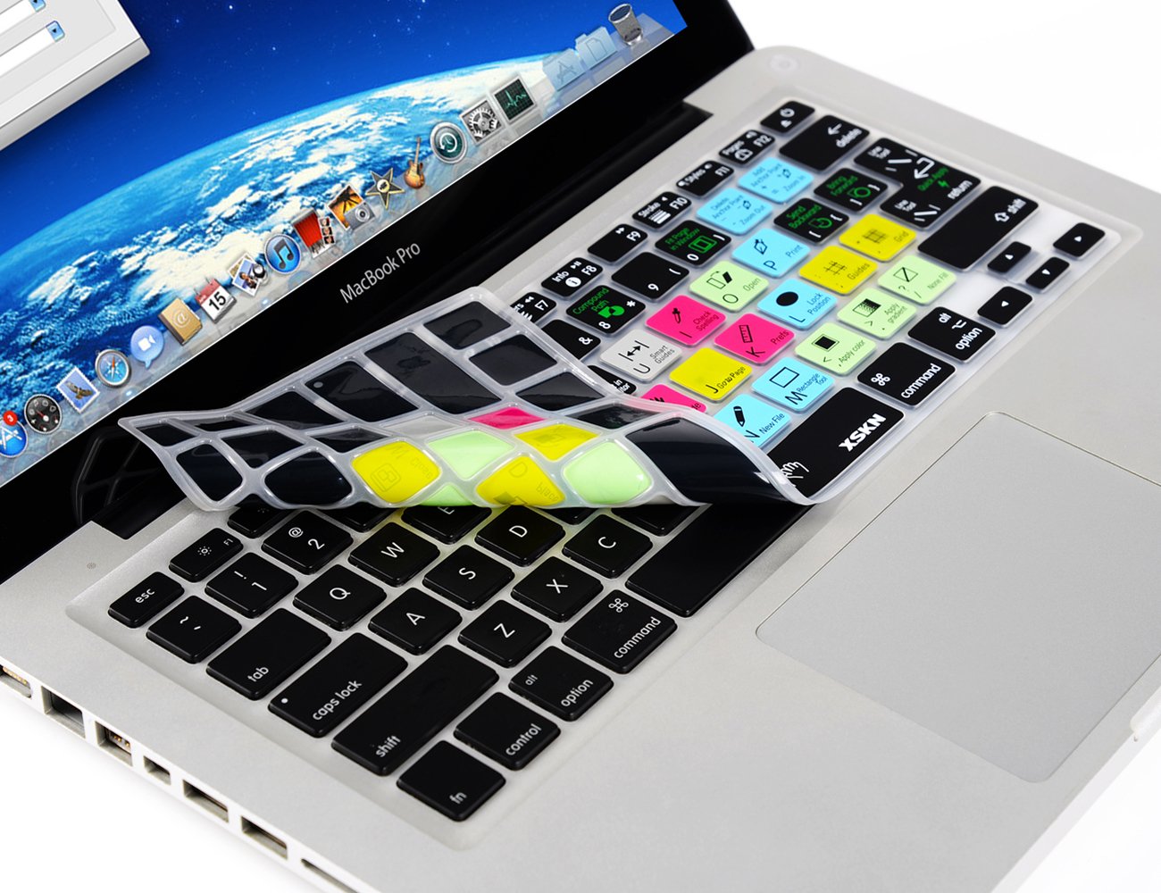 Adobe InDesign Shortcut Keyboard Cover - Hot Keys Skin for MacBook Air 13
