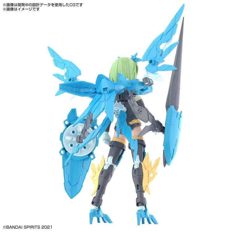 Bandai 30 Minutes Sisters 30MS #05 SIS Ac25g Far Farina (Conductor Form) Anime Model Kit for Collectors - Perfect for Display, Custom Painting & Anime Figure Enthusiasts