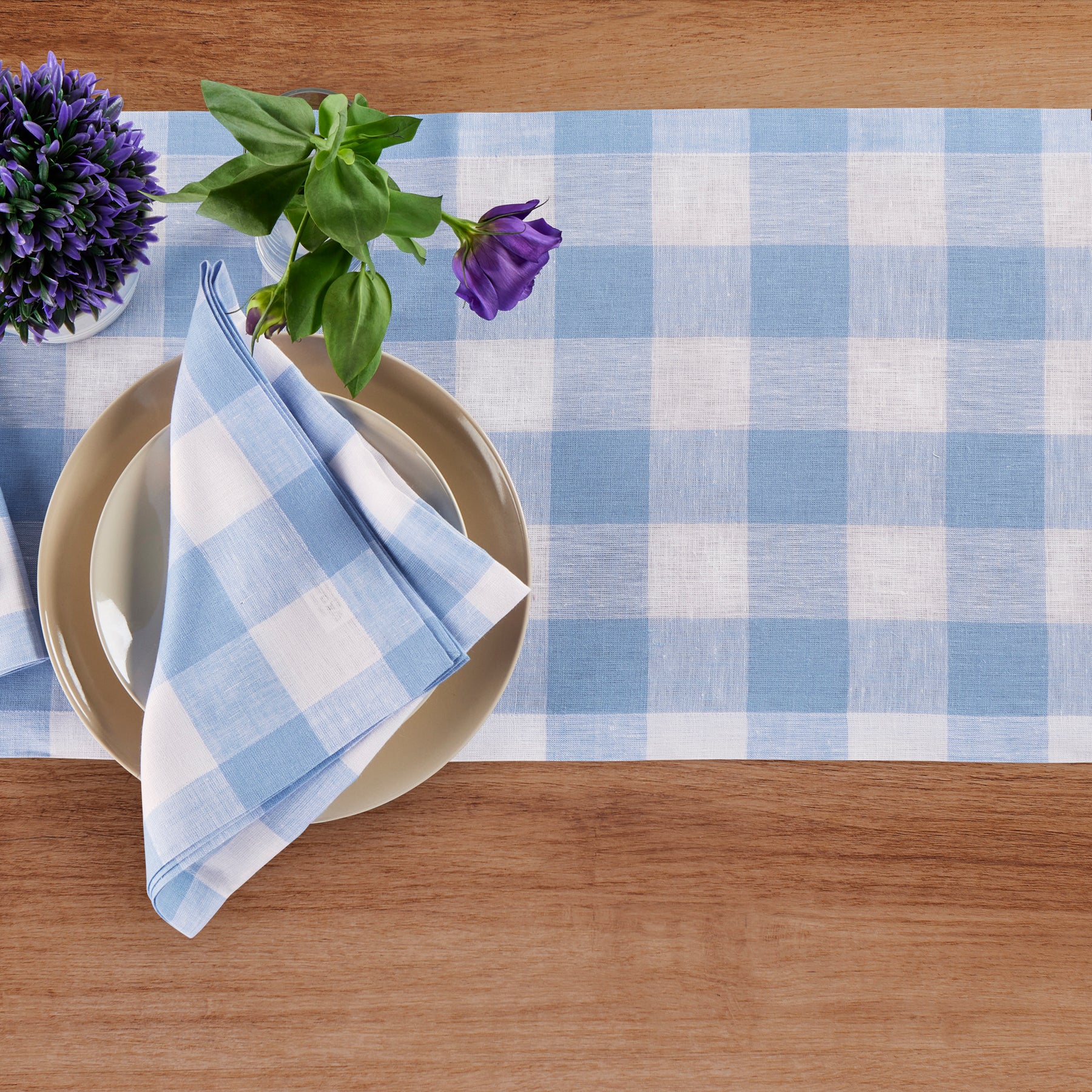 Buffalo Check Table Runner - Red and Black Plaid Cotton Table Decor for Farmhouse, Rustic & Holiday Dining - Perfect for Christmas, Thanksgiving & Everyday Use