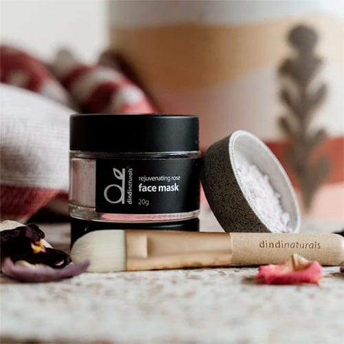 Dindi Naturals Organic Face Mask - 20g Hydrating & Brightening Skincare for Glowing Skin | Perfect for Daily Use & Spa Nights