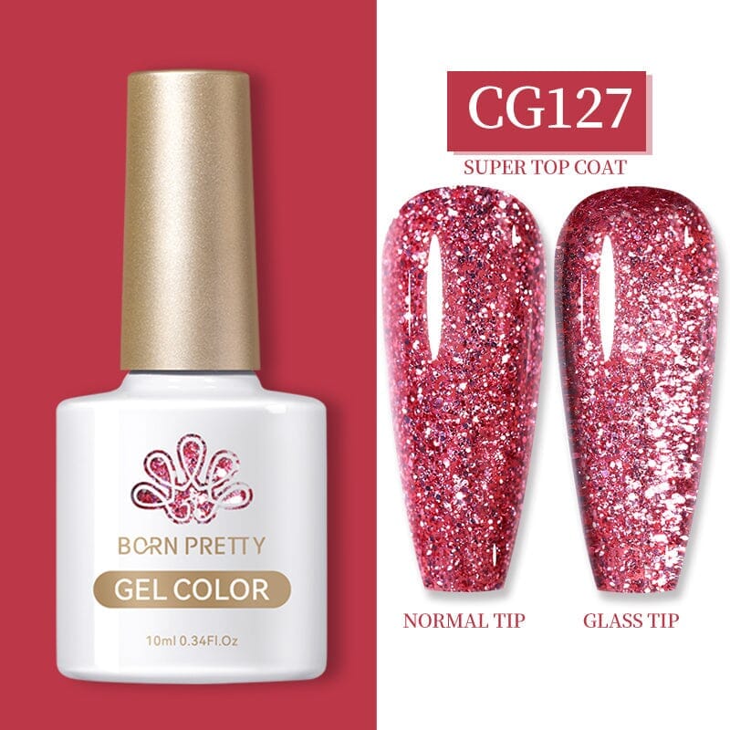 Silky White Series Gel Nail Polish 10ml (CG101 CG130) - Long-Lasting Shine for Manicures & Pedicures at Home or Salon
