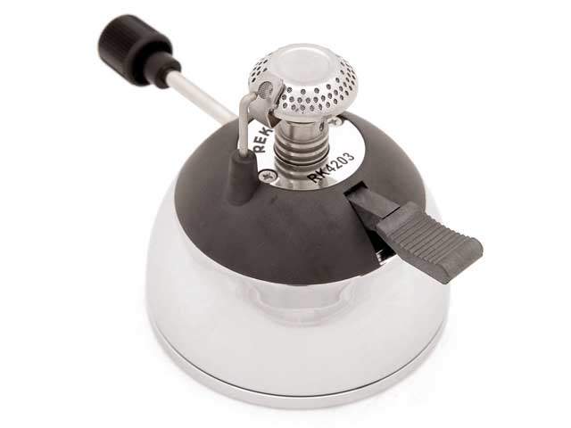 Rekrow Micro Burner - Portable Butane Torch Lighter for Culinary, Creme Brulee, Desserts & DIY Crafts - Perfect for Chefs, Bakers & Home Cooking