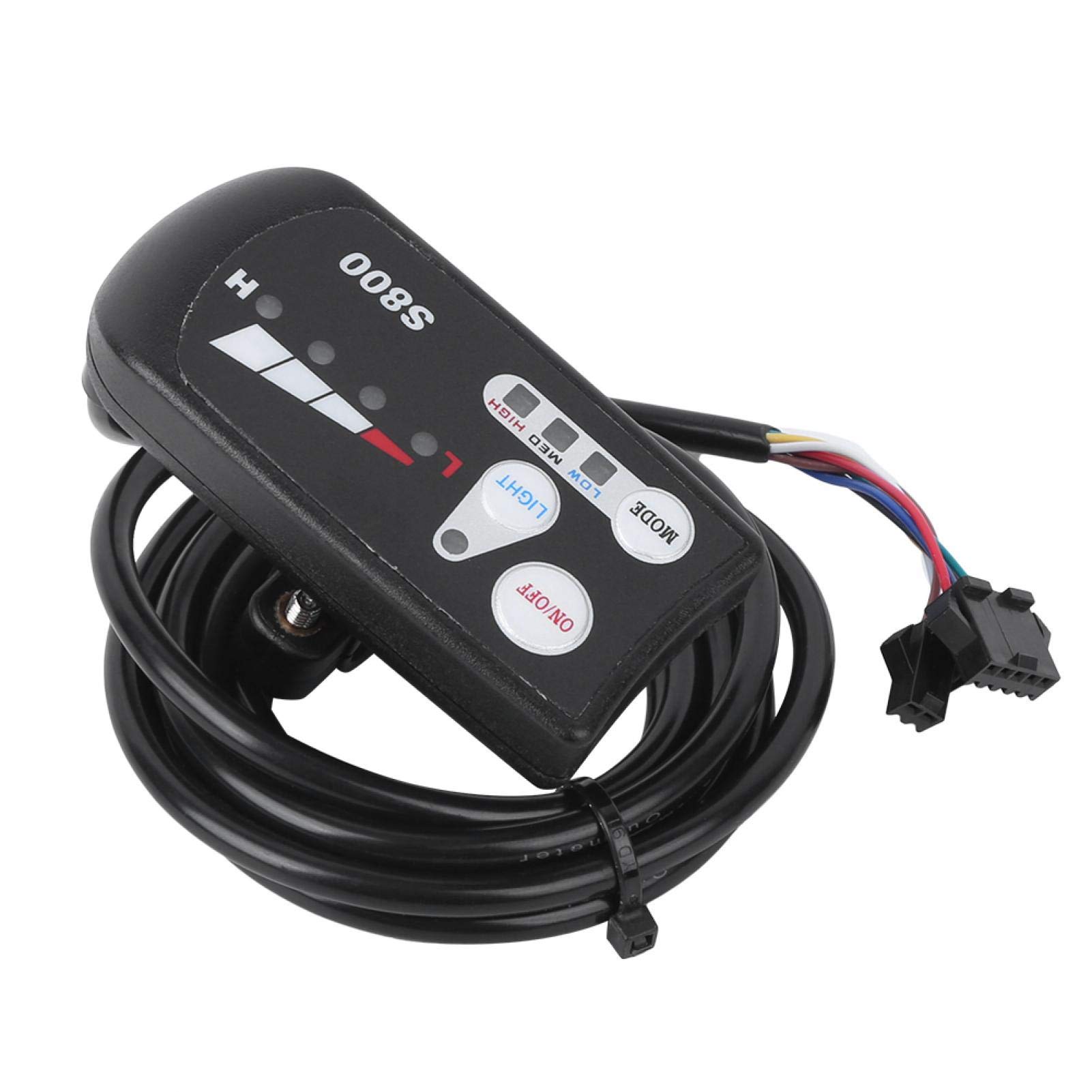 Shanrya S800 LED Display Meter - High Performance, Durable E-Bike & Electric Scooter Speedometer for Commuting & Outdoor Adventures
