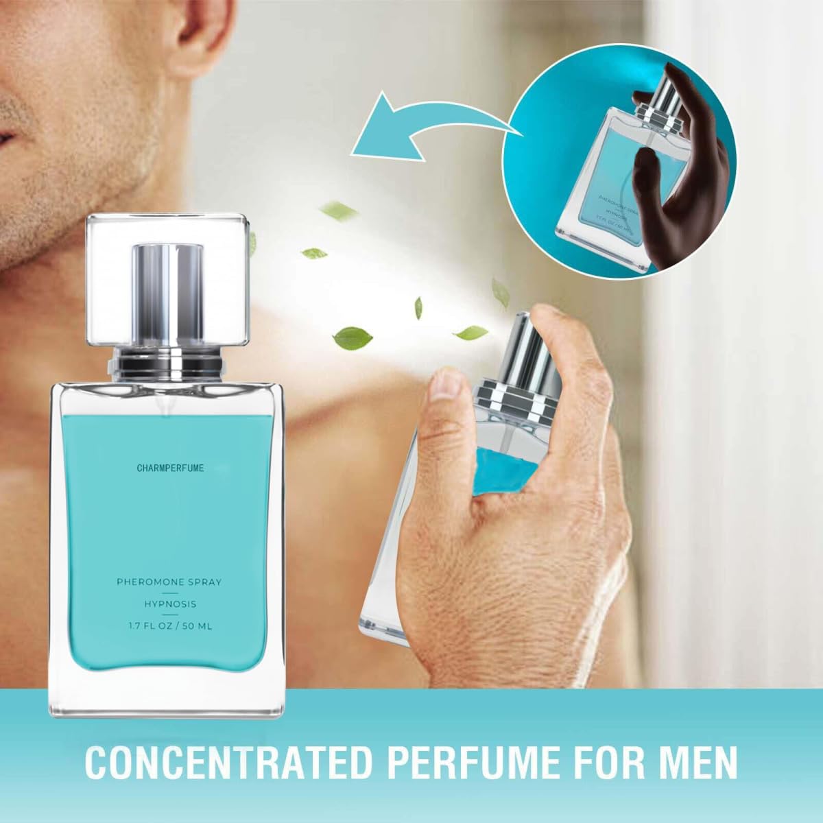 2024 Best Pheromone Cologne for Men - Long Lasting Attractive Fragrance with Pheromones (2 Pack) - Perfect for Dating, Night Out & Special Occasions