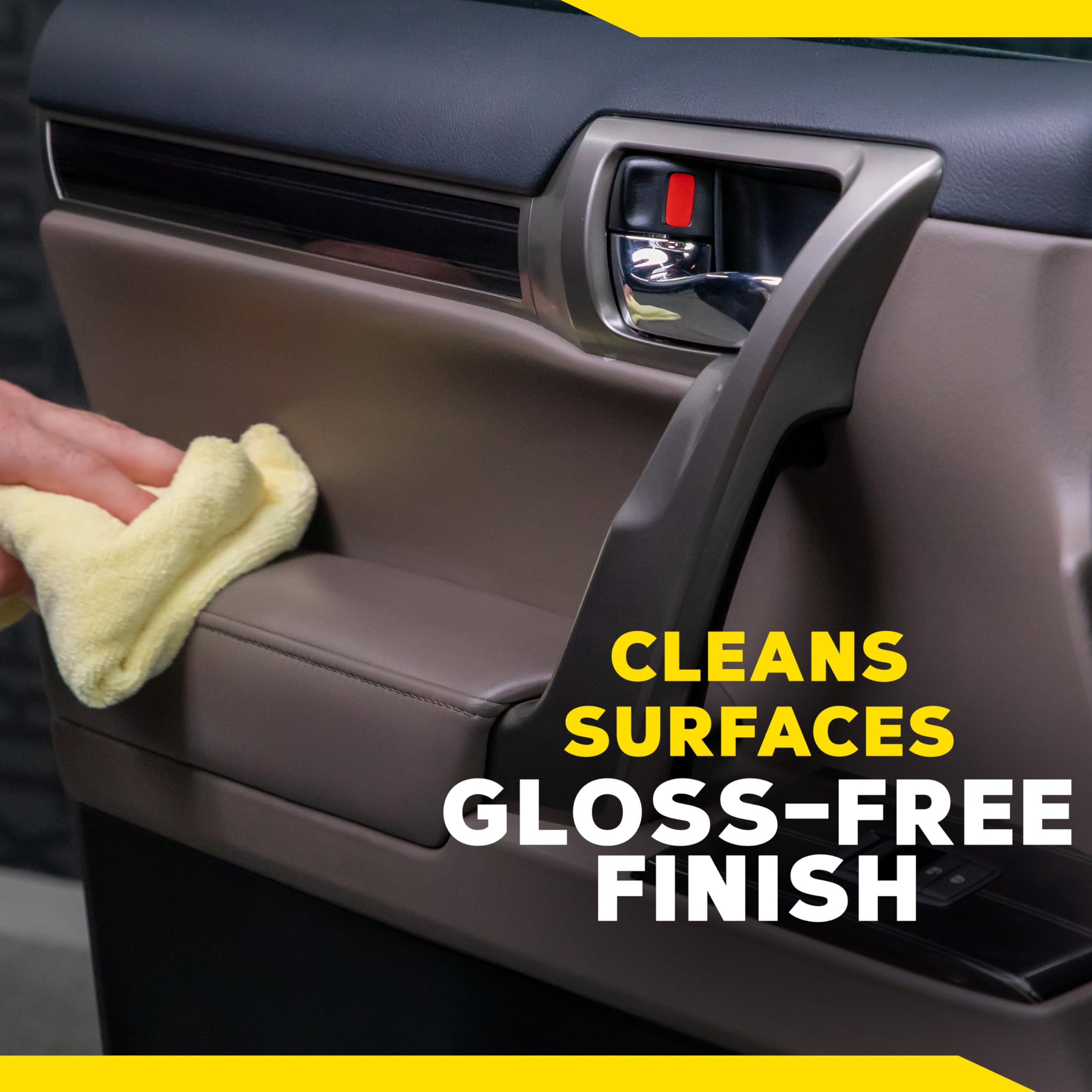 Meguiar's All Surface Interior Cleaner - 16oz | Premium Multi-Purpose Auto Interior Cleaner for Cars, Trucks & SUVs | Safe & Effective Cleaning for Leather, Vinyl, Plastic & Dashboards | Leaves Fresh Scent | Ideal for Car Detailing, Routine Maintenance & Deep Cleaning