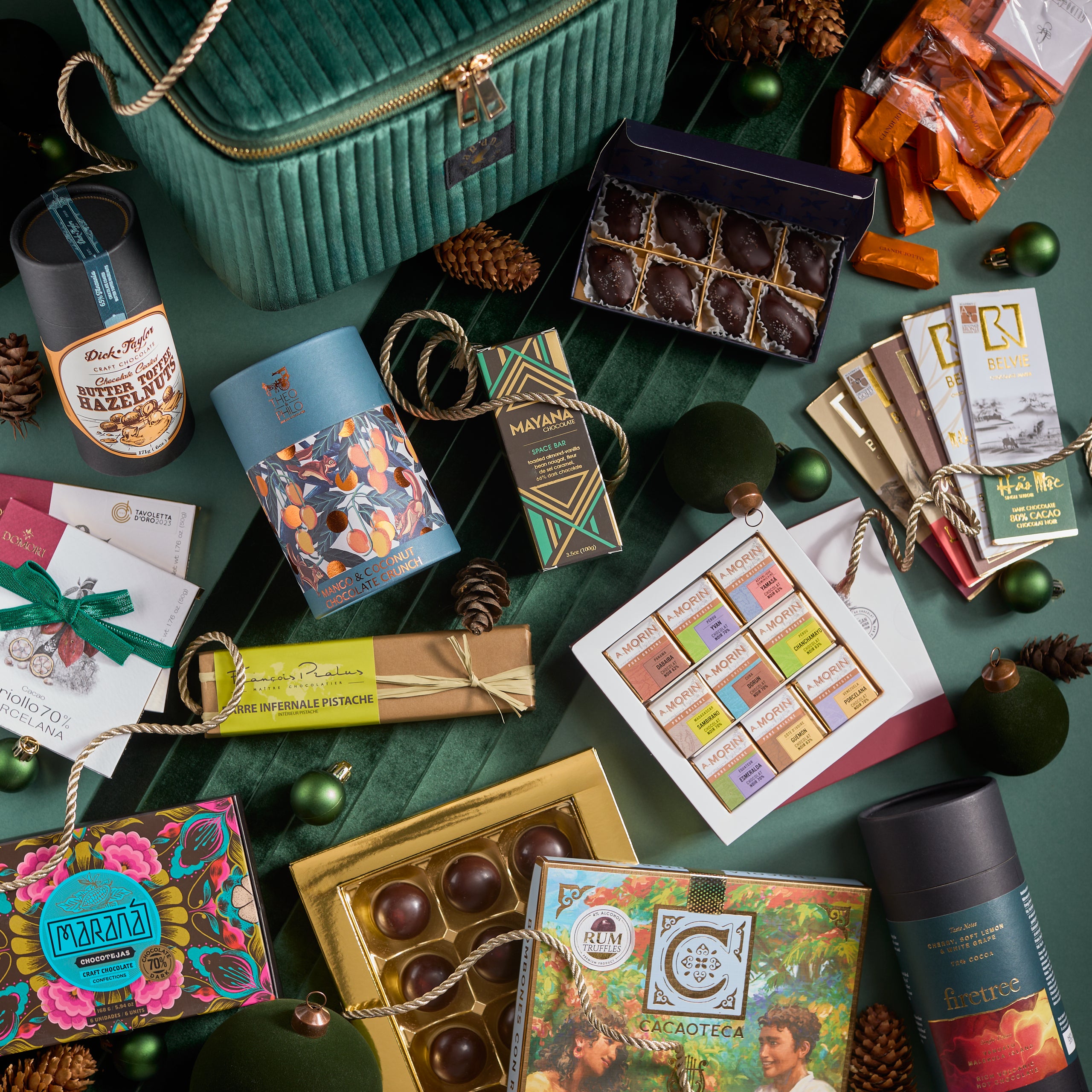 Premium Gourmet Chocolate Gift Box - Grand Chocolate Voyage Luxury Collection for Holidays, Birthdays & Corporate Gifting