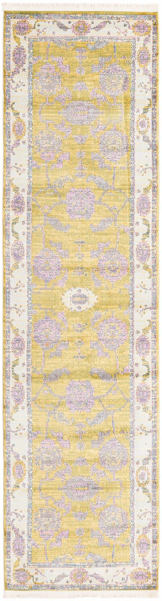 Paragon Collection 10 Ft Runner Rug - Soft Medium-Pile Green Area Rug for Hallway & Entryway | Durable & Stylish Home Decor for High Traffic Areas