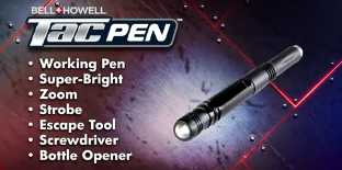 Tactical Pen - Self Defense Pen with Glass Breaker & Stylus - EDC Writing Tool for Survival, Emergency & Everyday Use