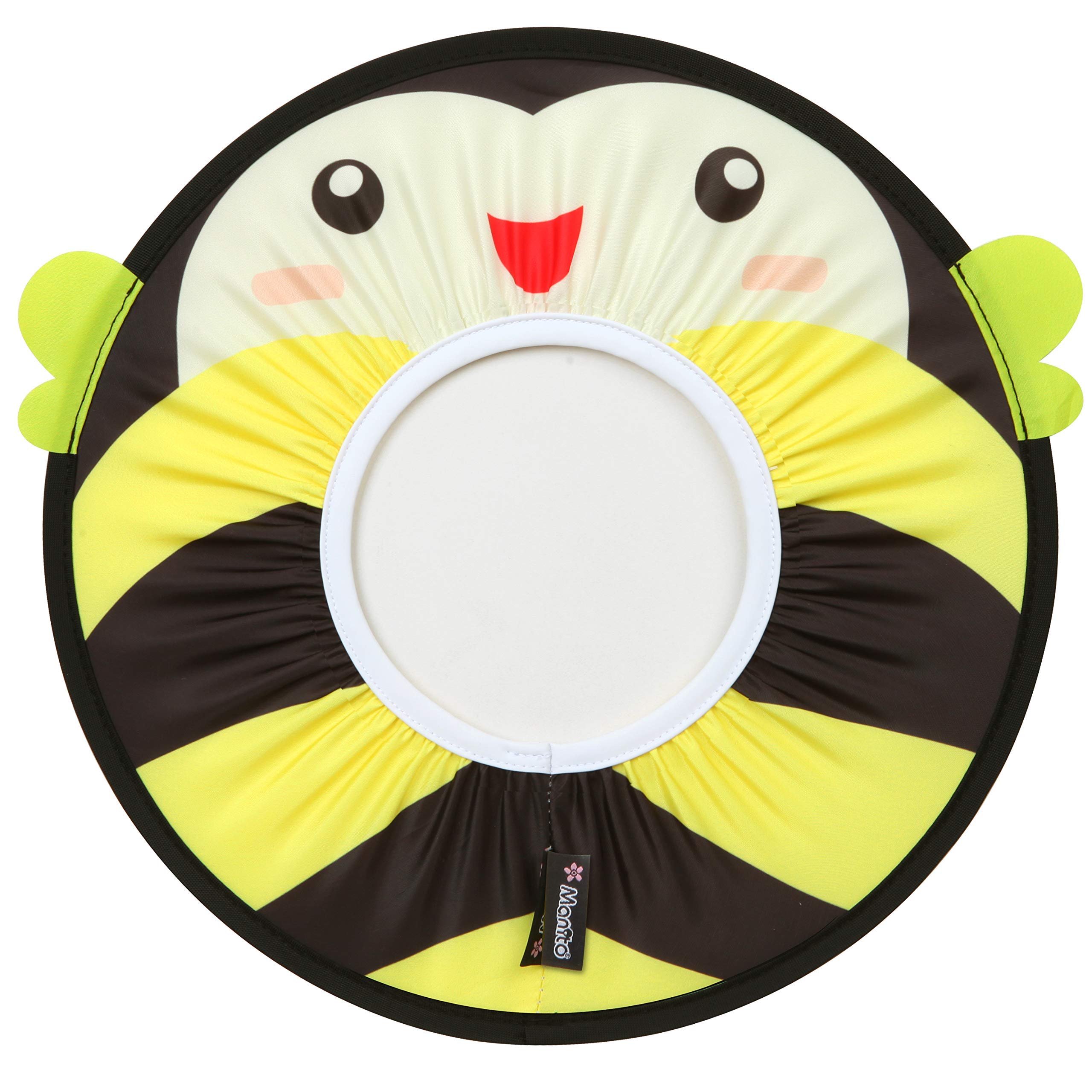 Manito Baby Shampoo Shower Cap - Waterproof Bath Visor for Toddlers & Kids (Cute Bee Design) - Perfect for Hair Washing, Bath Time & Spa Days