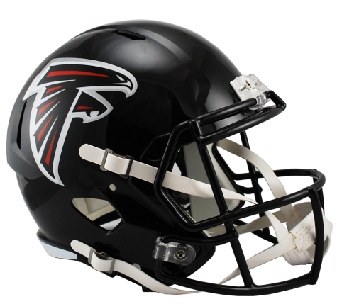 Atlanta Falcons Speed Replica Football Helmet – Officially Licensed NFL Gear for Fans, Collectors & Game Day