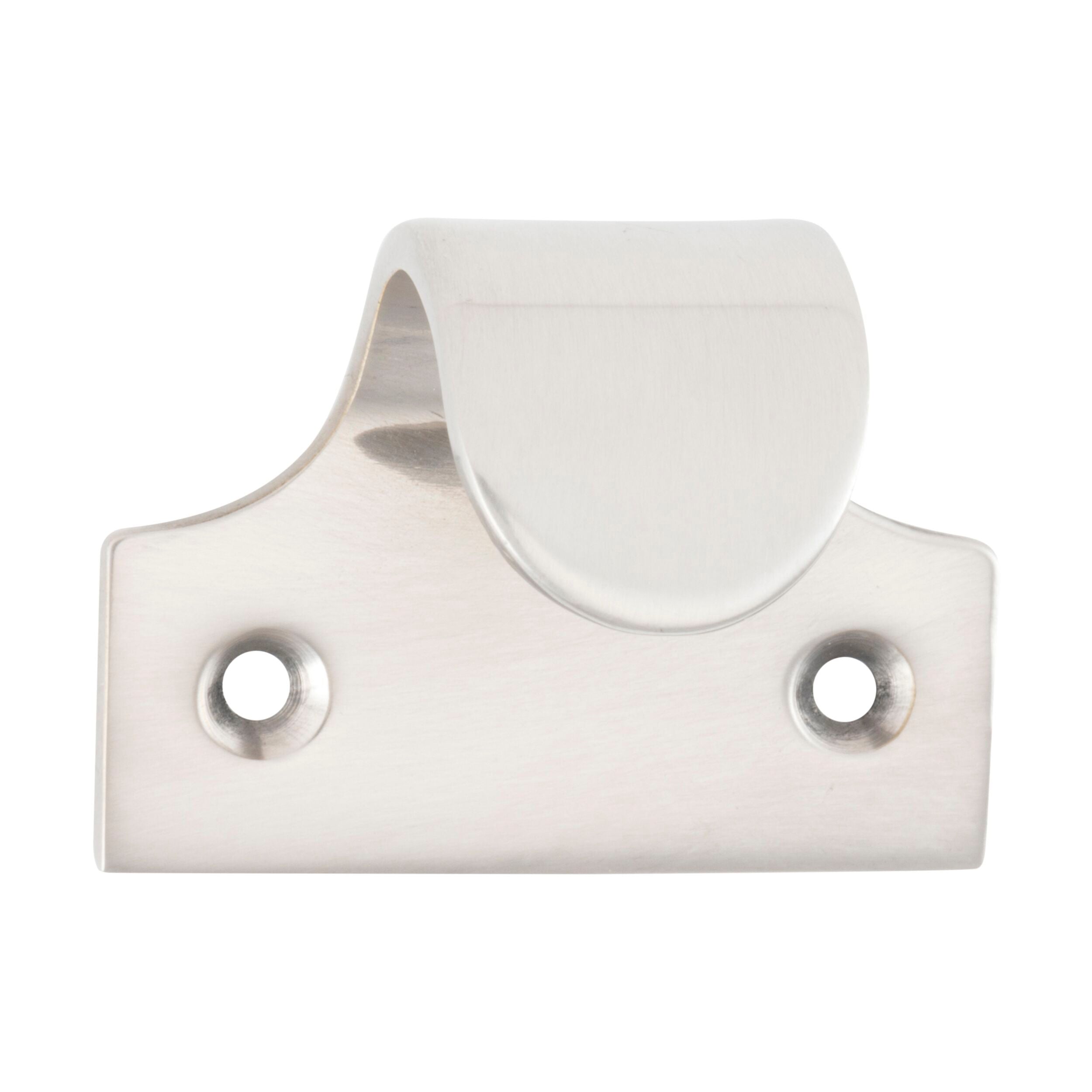 9807 Classic Small Satin Nickel Sash Lift 34x42x25mm - Perfect for Window Hardware Replacement and Home Renovation Projects