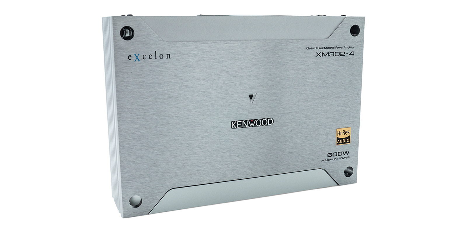KENWOOD XM302 4-Channel Marine & Motorsports Amplifier - 1000W High Power Audio System for Boats, Cars & Motorcycles | Perfect for Marine Audio & Vehicle Sound Upgrades