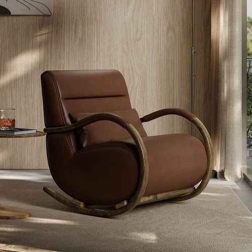Snail Rocking Lazy Designer Chair - Ergonomic Comfort for Home Office, Gaming & Relaxation - Perfect for Small Spaces & Modern Decor