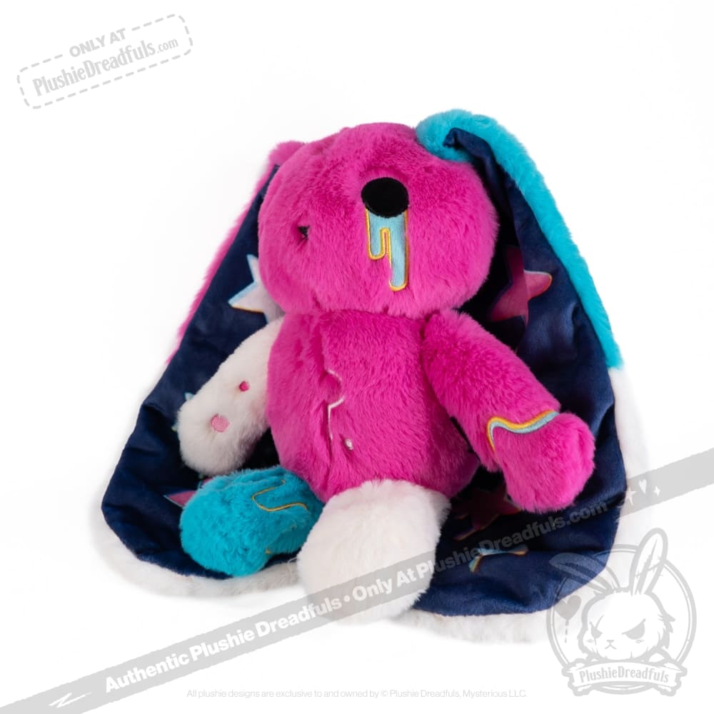 Plushie Dreadfuls Existential Crisis Rabbit - Soft Stuffed Animal Toy for Anxiety Relief & Emotional Support | Perfect for Therapy, Gifts, and Home Decor