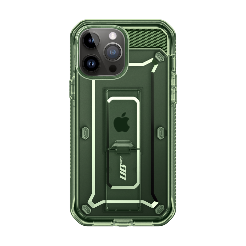 iPhone 14 Pro Max 6.7 Inch Unicorn Beetle PRO Rugged Case - Green Fog | Shockproof & Drop Protection | Perfect for Outdoor Adventures, Construction Work & Extreme Sports