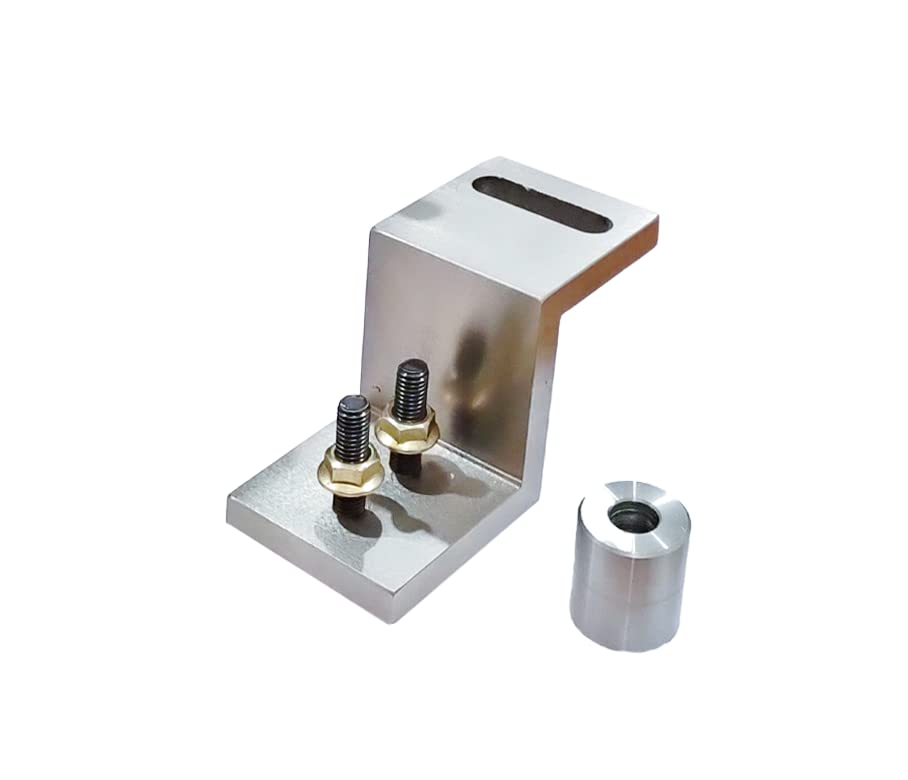 Mini Vertical Milling Slide for Mini Lathe Machine - Z Type Angle Plate Mount with Clamp | Precision Metalworking, DIY Projects & Small Part Machining
