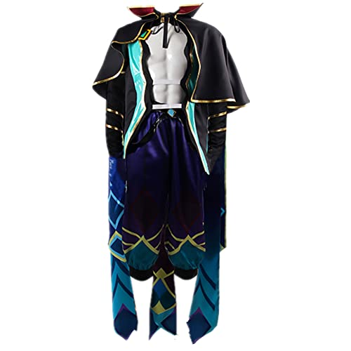 Star Guardian Rakan Cosplay Costume - The Charmer Uniform Cloak Outfit for Halloween & Christmas | League of Legends LOL Inspired Cosplay for Conventions & Parties