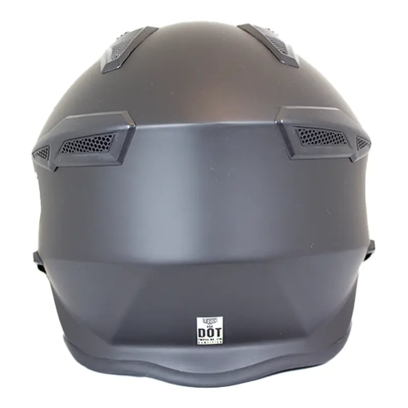Roadhouse Distribution V.I.V.S Motorcycle Helmet - DOT Approved Full Face Bike Helmet for Men & Women - Safe Riding Gear for Cruiser, Street, and Touring Bikes - Perfect for Commuting and Long Distance Motorcycle Trips