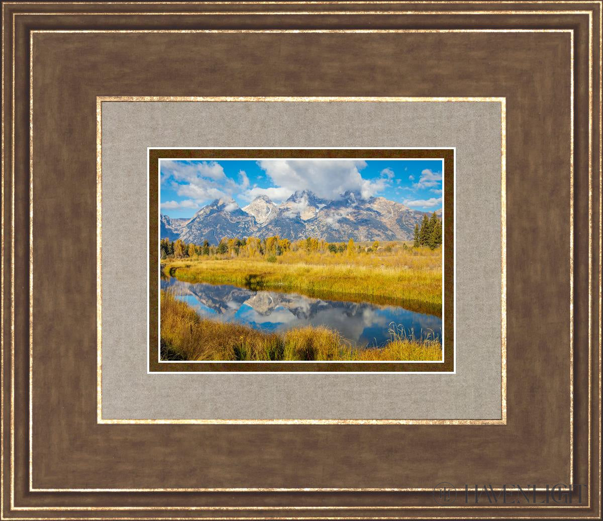 Autumn Splendor By Julie Kerr - Stunning Fall Landscape Art Print for Home & Office Decor | Perfect for Living Room, Bedroom Wall Art & Seasonal Gift