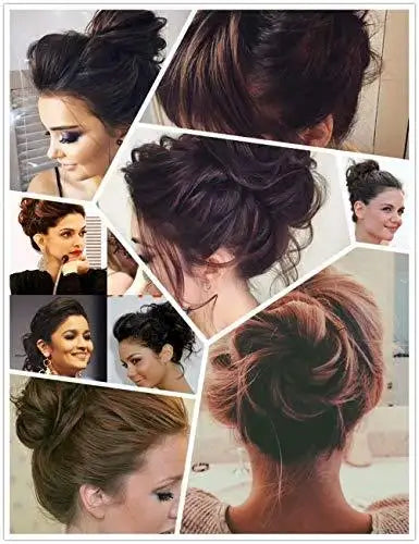Donut Chignon Hair Bun Hairpiece - Seamless Hair Donut for Perfect Buns & Updos - Great for Weddings, Prom, and Everyday Hairstyles