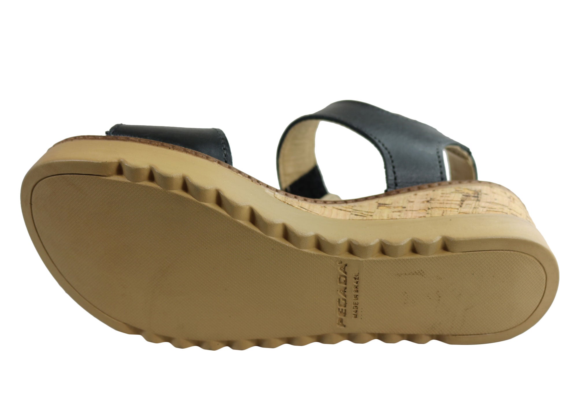 Pegada Louise Women's Comfortable Leather Wedge Sandals - Stylish Casual & Summer Walking Shoes for Beach, Vacation and Everyday Wear