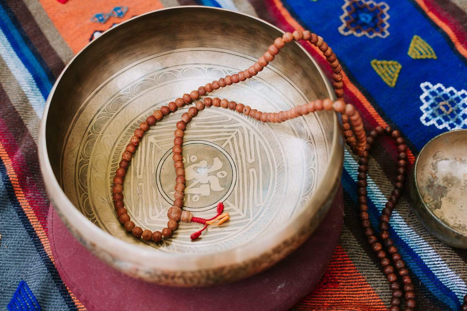 Antique Bodhi Enlightenment Mala Beads - 108 Prayer Beads for Meditation, Yoga & Spiritual Practice - Buddhist & Hindu Prayer Necklace
