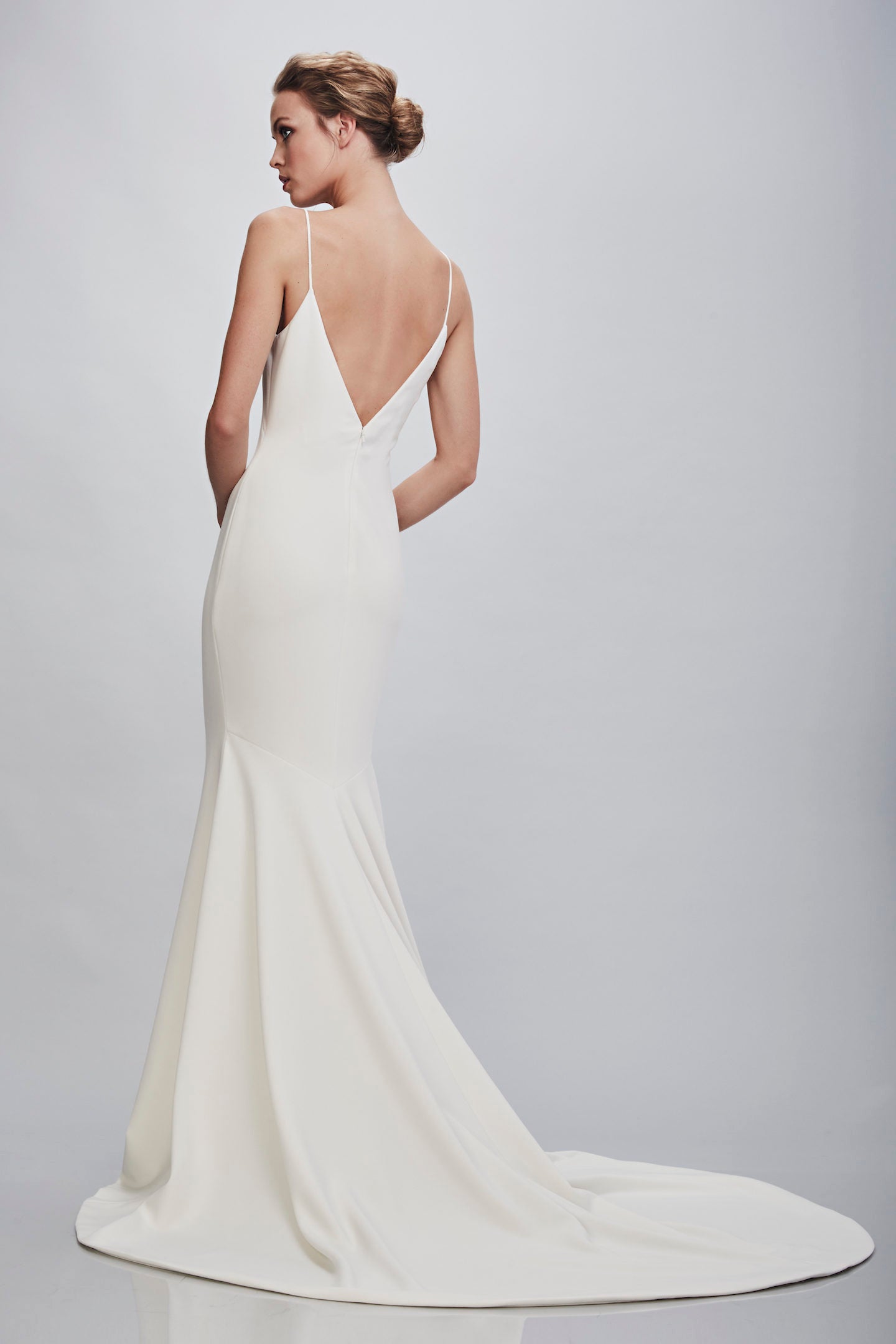 Theia Bruna 890541 Elegant Lace Wedding Dress for Bride - Perfect for Church Ceremony, Beach Wedding & Romantic Vow Renewal
