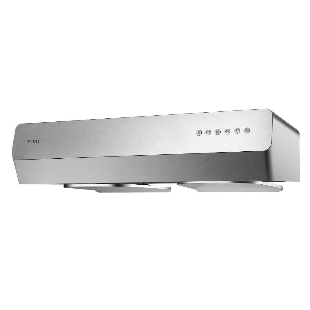 Fotile Pixie Air Series 30-inch Slim Under Cabinet Range Hood - Powerful WhisPower Motor, Multiple Color Options (UQS300) - Perfect for Modern Kitchens & Small Spaces