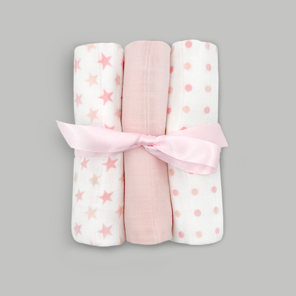 Personalized Pink Bunny Baby Gift Basket - Newborn Welcome Hamper for Baby Showers, Birthdays & Nursery Decor