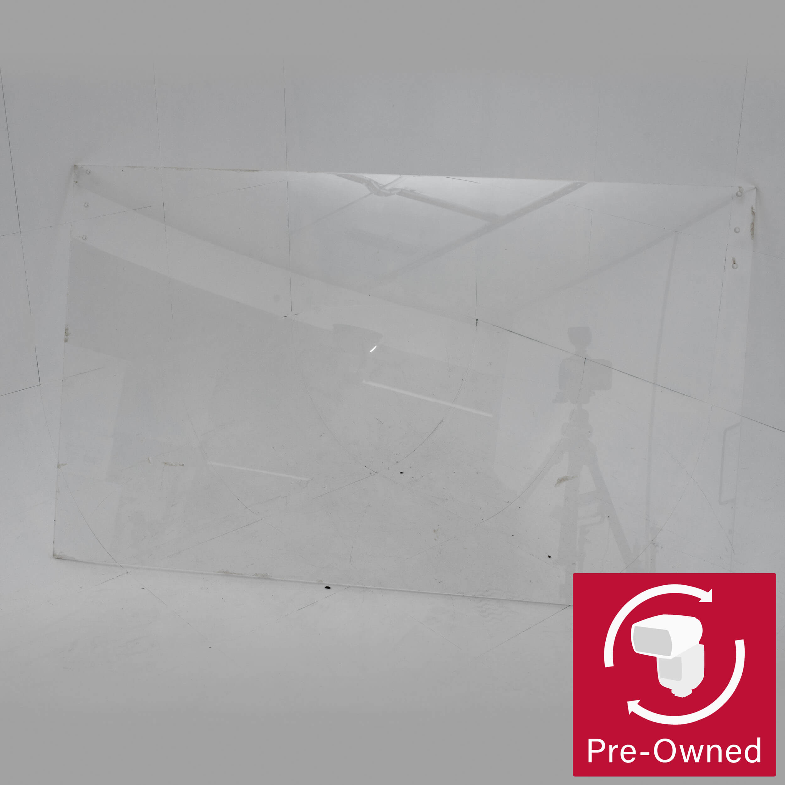 60x100cm Clear Acrylic Sneeze Guard Partition - Restaurant Counter Shield, Office Desk Divider, Retail Checkout Protection - Ideal for COVID Safety & Social Distancing