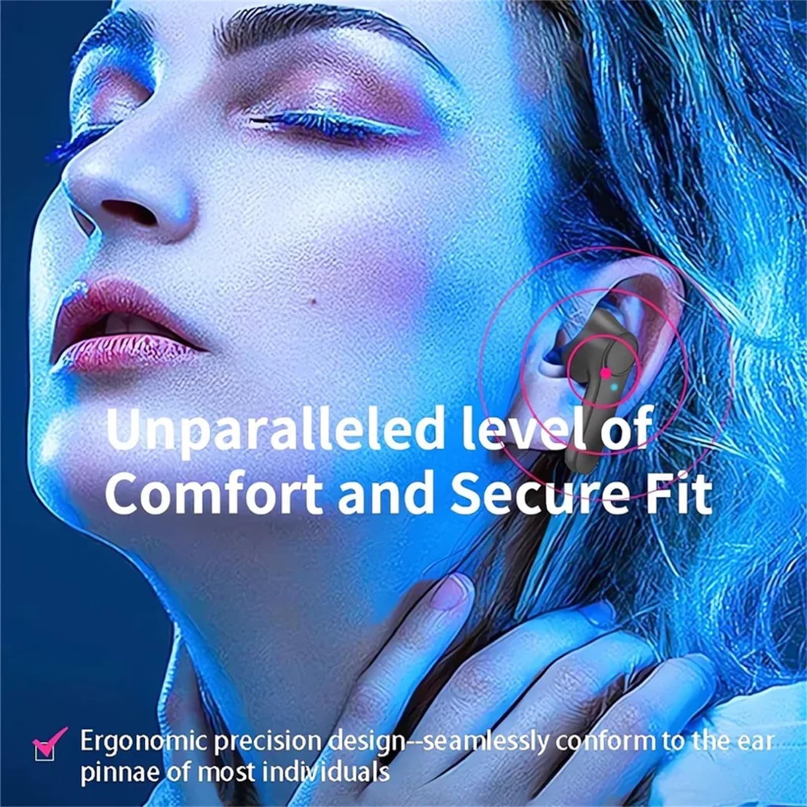 Luniva Translator Pods - Real-Time Translation Earbuds with 144 Languages Support (Black) | Perfect for Travel, Business Meetings & Language Learning