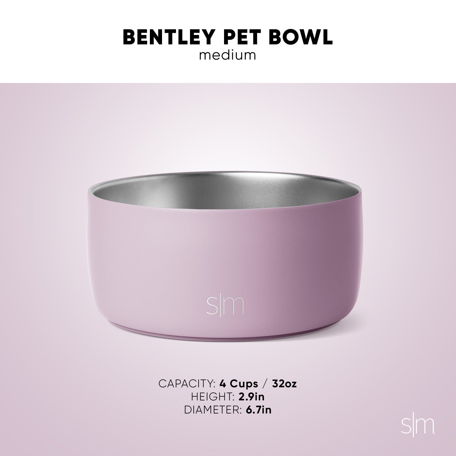 Premium Stainless Steel Pet Bowl for Dogs & Cats - Non-Slip, Easy to Clean, Durable Pet Food and Water Dish - Perfect for Home, Travel, and Outdoor Use